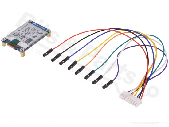 Display E-Paper Waveshare 1.54 inch 200x200px with controller